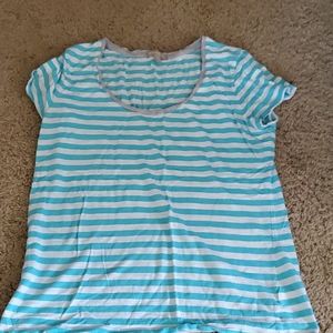 Banana Republic striped xl top